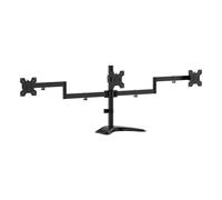Soporte de Sobremesa para 3 Monitores Aisens DT27TSR-287/ Giratorio/ Inclinable/ hasta 10kg