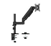 AISENS - DT32TSR-449 - Soporte DE Mesa Eco CONTRAPESO Giratorio E INCLINABLE para Monitor/TV 9KG (3 PIVOTES, 1 Brazo) DE 17-32, Negro