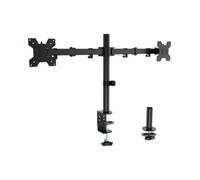 Soporte de Mesa para 2 Monitores Aisens DT32TSR-279/ Giratorio/ Inclinable/ hasta 10kg