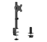 AISENS - DT32TSR-275 - Soporte de Mesa Eco Giratorio e Inclinable para Monitor/TV 10Kg de 17-32, Negro