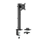 AISENS Soporte de Mesa Eco Giratorio e Inclinable para Monitor/TV 12kg de 17-34, Negro