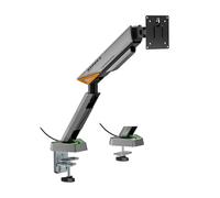 AISENS Soporte de Mesa Gaming DT49TSRRGB-347 RGB Giratorio/inclinable 16kg VESA