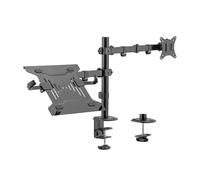 Aisens Soporte De Mesa Giratorio E Inclinable Para Portatil Y Monitor/Tv 9kg De 17-32" - Negro