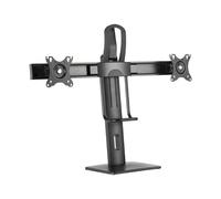 Aisens soporte de mesa pro contrapeso giratorio e inclinable para 2 mo