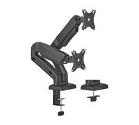 AISENS Soporte de Mesa Pro Giratorio e Inclinable para Monitor/TV 9Kg de 17" a 32" Negro
