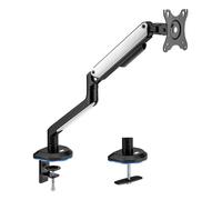 Soporte de Mesa Gaming con Contrapeso para Monitor Aisens DT32TSR-295/ Giratorio/ Inclinable/ hasta 9kg/ con Iluminación RGB