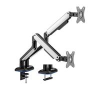 Aisens Soporte de Mesa RGB Gaming Contrapeso Giratorio e Inclinable para Monitor/TV 9Kg de 17-32"
