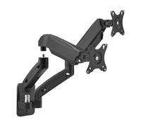 SOPORTE PARED AISENS CONTRAPESO TV 9KG (3 PIVOTES 2 BRAZOS) 17-32 NEGRO