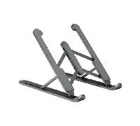 AISENS LPS1M-101 Soporte DE SOBREMESA Ajustable para PORTATIL/Tablet, Negro