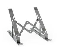 Aisens soporte de sobremesa ajustable para portatil / tablet, gris