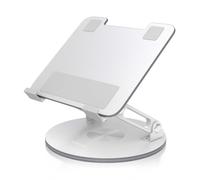 AISENS - Soporte de Sobremesa Giratorio Ajustable Para Portatil / Tablet 7-13, Plata