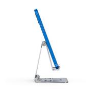 AISENS - Soporte De Sobremesa Tamaño M Ajustable (2 Pivotes) Para Movil / Tablet, Plata