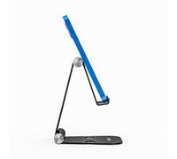 AISENS - Soporte De Sobremesa Tamaño XL Ajustable (2 Pivotes) Para Movil / Tablet, Negro