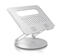 Aisens Soporte de sobremesa LPS4SXL-247 XL giratorio ajustable para portátil/tablet 10-17 Plata
