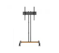 Aisens Soporte de Suelo ECO con Rueda para Monitor/TV 35Kg de 32" a 55" Negro