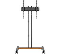 Aisens Soporte de Suelo ECO con Rueda para Monitor/TV 35Kg de 32" a 55" Negro