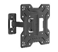 aisens - soporte eco giratorio inclinable para monitortv 30kg (2 pivotes) de 23-43 negro