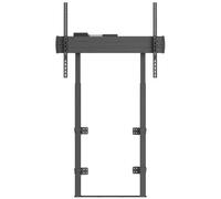 Aisens Soporte Motorizado FWF100E-269 para TV de 55 a 100 Pulgadas, de Suelo y Pared, Inclinable y Giratorio, hasta 120 kg, con Control Remoto, Detección de Choque y Función Memoria