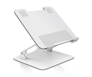 AISENS Soporte portátil/tableta aluminio 7-13", ajustable, plegable, plata, antideslizante