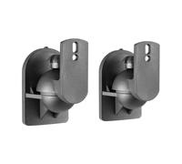 AISENS - SPK06U-423 - Soporte Universal DE Pared Giratorio E INCLINABLE para Altavoces, Negro
