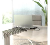 Hub usb tipo-c aisens asuc-13p042-gr/ 2xusb tipo-c/ 1xusb tipo-c pd/ 2xusb/ 2xhdmi/ 1xdisplayport/ 1xlector de tarjetas/ 1xjack