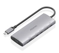 Aisens usb-c dock 7 en 1, usb-c a 1xhdmi, 1xusb-a 10g, 2xusb-c 10g, 1x