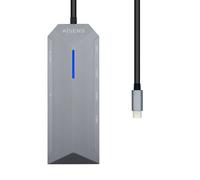 Aisens Docking USB-C 3.2 Multipuerto Gris