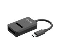 Aisens USB-C Dock M.2 Sata/Nvme-Usb3.1 Gen2 Negra