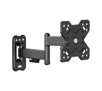 AISENS - WT32TSR-381 - Soporte Eco Giratorio, INCLINABLE Y NIVELABLE para Monitor/TV 20KG (3 PIVOTES) DE 13-32, Negro