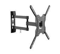 Aisens Soporte para monitor/TV ECO WT55TSE-059 giratorio inclinable 3 pivotes 30 kg 32-55" Negro