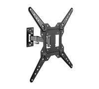 Aisens soporte eco giratorio, inclinable para monitor/tv 30kg (2 pivotes) de 23-55, negro