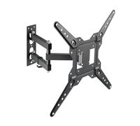 AISENS - WT55TSE-153 - Soporte Eco Giratorio, Inclinable para Monitor/TV 30Kg (3 Pivotes) de 23-55, Negro
