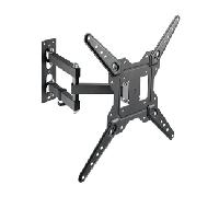 Aisens soporte eco giratorio, inclinable para monitor/tv 30kg (3 pivotes) de 23-55, negro