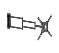 AISENS - WT65TSLE-385 - Soporte Eco Giratorio, INCLINABLE Y NIVELABLE para Monitor/TV 35KG DE 23-65, Negro