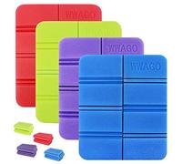 AISHOW 4 Piezas Esterilla Plegable Cojin Esterilla Camping Espuma Cojines Asiento Impermeable Alfombrilla Termica Plegable Portátil Almohadilla