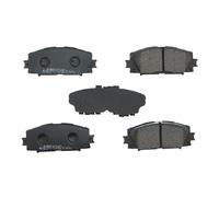 AISIN Juego de pastillas de freno Delantero ex ontacto de avisador de desgaste BPTO-1032 Juego de pastillas de freno Compatible con TOYOTA PRIUS ZVW3, LEXUS CT ZWA10