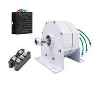 AISINILALAO 12v, Kit de Generador Eólico Vertical Portátil de 8000W - Bajo Ruido, 12V 24V 48V, Sistema de Energía Fuera de la Red para Casa, Barco, Cabaña, RV y Exterior