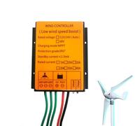 AISINILALAO 24v, Controlador de Carga para Turbina Eólica MPPT 100W-1000W 12V 24V Coincidencia Automática IP67 Impermeable Controlador Universal para Generador (Amarillo)