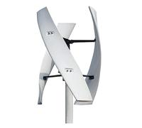 AISINILALAO 48v, Turbina Eólica Vertical Silenciosa de 14000W 12V 24V 48V 220V con Controlador de Carga MPPT, Turbina Eólica de 3 Aspas para Hogar o Camping (Blanca)