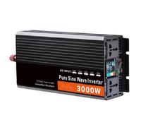 AISINILALAO 72V A 110V Pure Sine Wave Power Inverter, 3000W Power Inverter 12V DC A 110V AC Converter con LCD Display, AC Outlets, para RV Truck Camping,48V to 230V