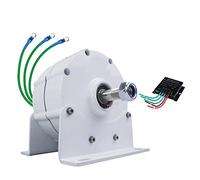 AISINILALAO Generador De Imanes Permanentes Sin Engranajes New Energy 1200W, 48V 24V 12V 220V, Generador De Salida AC Trifásica De Baja Velocidad, Adecuado para Turbinas Hidráulicas/Eólicas,12V
