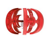 AISINILALAO Kit de generadores de turbinas eólicas de 3000W 1.8M / S, generador de turbinas eólicas de Linterna de CA de 3 Fases, 5 Hojas 12V 24V 48V con Controlador, Traje para Uso en casa,24v