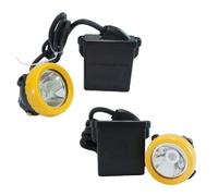 AISINILALAO Lámpara De Casco De Seguridad De Alto Brillo, Lámpara De Gorra De Minería LED, Faro De Minero De Carbón para Casco, Luz De Minería Subterránea Impermeable para Minas De Carbón/Camping