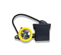 AISINILALAO Luz de minería de Seguridad súper Brillante, 1 lámpara de Tapa de minero Principal + 6 LED, Faro de minería Profesional a Prueba de explosiones, Faro Impermeable para Exteriores, Camping