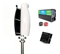 AISINILALAO Turbina Eólica Vertical Portátil 12V 24V 48V 220V