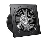 AISINILALAO Ventilador De Escape De Metal De 4 A 7 Pulgadas De Alta Velocidad, Extractor De Aire para Ventana, Ventilador De Ventilación para Cocina/Baño A Través De La Pared para Humo,4inch,220V