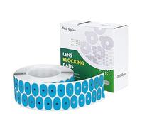 AISITESY 1000 almohadillas de bloqueo de lentes, alfombrilla de bloqueo de gafas, consumibles, adhesivos ópticos, accesorios (17 mm x 33 mm)