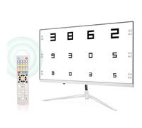 AISITESY Medidor de visión digital digital LCD sin bordes de 54.6 cm con más de 44 objetivos visuales y 5 métodos de visualización, proyector de optometría con control remoto
