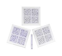 AISITESY Probador estéreo de visión oftálmica Las herramientas de optometría de Frisby Stereotest Randot