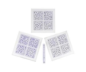 AISITESY Probador estéreo de visión oftálmica Las herramientas de optometría de Frisby Stereotest Randot